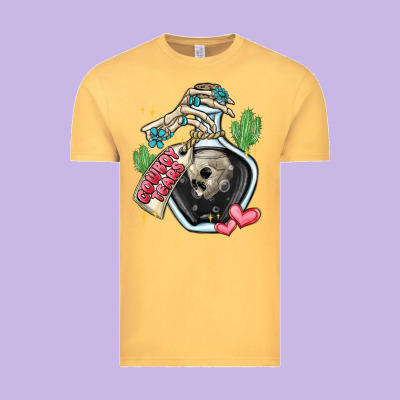 Cowboy Tears Vintage Tee Designed By Maliassmallbusiness