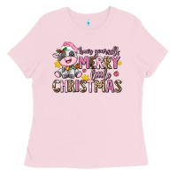 Bubblegum Pink have yourself merry little christmas Ladies Tee - AdoDesignShop