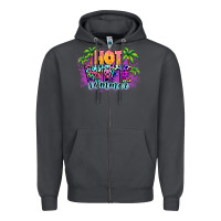Smoke Hot wife summer Zipper Hoodie - NancyCooperArtShop