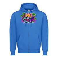 True Royal Hot wife summer Zipper Hoodie - NancyCooperArtShop