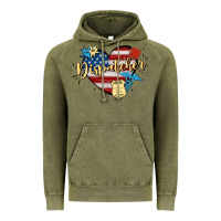 Vintage Olive 911 dispatcher Vintage Hoodie - MaliasSmallBusiness