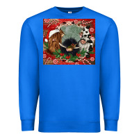 True Royal christmas heifer cow  gnomies Premium Sweatshirt - CowGirlArtShop