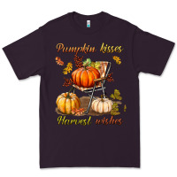 Plum pumpkin kisses harvest wishes Premium Tee - BundleAndBundleShop