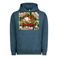 Pigment Midnight Navy baseball brother tumbler Urban Hoodie - BundleAndBundleShop