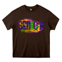 Chocolate Brown senior 2023 halloween Heavy Core Tee - JahusDesignShop