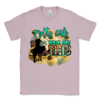 Lilac pretty girls walk like this Classic Tee - NancyCooperArtShop