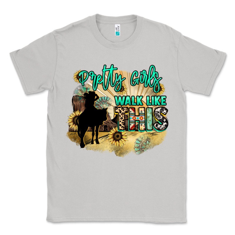 Pretty Girls Walk Like This Classic Tee by NancyCooperArtShop | Teevron