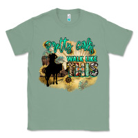 Sage pretty girls walk like this Classic Tee - NancyCooperArtShop