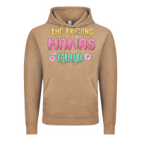 Vintage Coffee the praying mamas club Vintage Hoodie - MaliasSmallBusiness