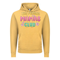 Vintage Mustard the praying mamas club Vintage Hoodie - MaliasSmallBusiness
