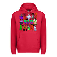 Cardinal boo halloween Premium Hoodie - CowGirlArtShop