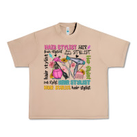 Burro hair stylist typography Urban Heavy Tee - MaliasSmallBusiness