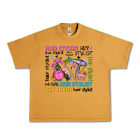 Peanut Butter hair stylist typography Urban Heavy Tee - MaliasSmallBusiness
