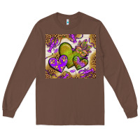 Chestnut mardi gras hearts tumbler bbs Long Sleeve Tee - BundleAndBundleShop