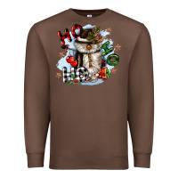 Chestnut ho ho ho snowman gnome Premium Sweatshirt - CowGirlArtShop