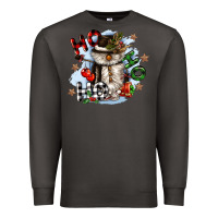 Smoke ho ho ho snowman gnome Premium Sweatshirt - CowGirlArtShop