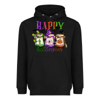 Black happy halloween jars Heavyweight Hoodie - CowGirlArtShop