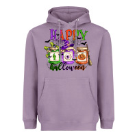 Lavender happy halloween jars Heavyweight Hoodie - CowGirlArtShop