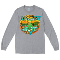 Heather Grey sunshine & lakewater Long Sleeve Tee - JahusDesignShop