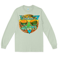 Matcha sunshine & lakewater Long Sleeve Tee - JahusDesignShop
