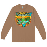 Toasted Coconut sunshine & lakewater Long Sleeve Tee - JahusDesignShop