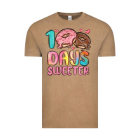 Vintage Coffee 100 days sweeter Vintage Tee - MaliasSmallBusiness