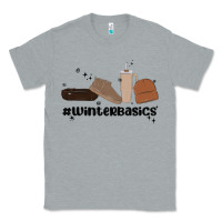Heather Grey winter basics stanley Classic Tee - MaliasSmallBusiness
