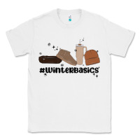 White winter basics stanley Classic Tee - MaliasSmallBusiness
