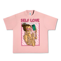 Salmon self love is the best love Urban Heavy Tee - MaliasSmallBusiness