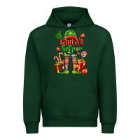 Forest Green santa s helper Urban Hoodie - FaDigitalArtStudio