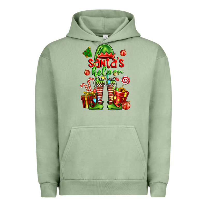Santa S Helper Urban Hoodie by FaDigitalArtStudio | Teevron