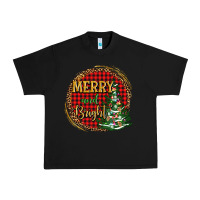 Black merry and bright christmas tree Urban Heavy Tee - AdoDesignShop