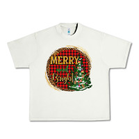 Pistachio merry and bright christmas tree Urban Heavy Tee - AdoDesignShop