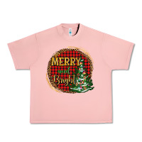 Salmon merry and bright christmas tree Urban Heavy Tee - AdoDesignShop