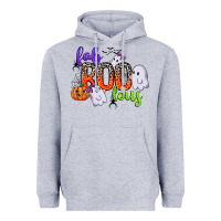 Heather Grey fab boo lous Heavyweight Hoodie - CowGirlArtShop