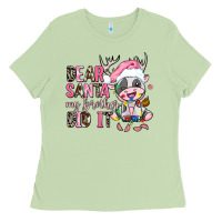 Matcha dear santa my brother did it Ladies Tee - AdoDesignShop