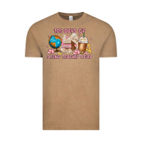 Vintage Coffee 100 days of doing teacher stuff Vintage Tee - MaliasSmallBusiness