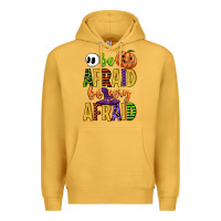 Mustard be afraid be very afraid Premium Hoodie - CowGirlArtShop