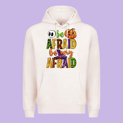 Be Afraid Be Very Afraid Premium Hoodie Designed By Cowgirlartshop