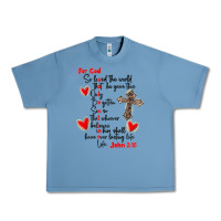 For God So Loved The World Urban Heavy Tee | Teevron