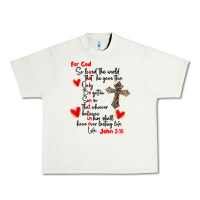 Pistachio for god so loved the world Urban Heavy Tee - MaliasSmallBusiness