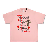 Salmon for god so loved the world Urban Heavy Tee - MaliasSmallBusiness