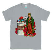 Heather Grey our lady of guadalupe coffee Classic Tee - JahusDesignShop