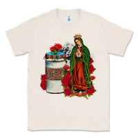 Natural our lady of guadalupe coffee Classic Tee - JahusDesignShop