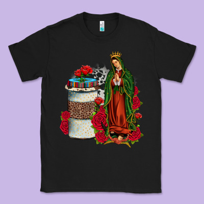 Our Lady Of Guadalupe Coffee Classic Tee Designed By Jahusdesignshop