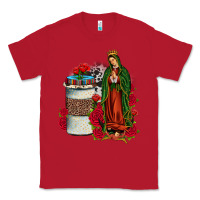 Red our lady of guadalupe coffee Classic Tee - JahusDesignShop