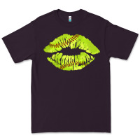 Plum softball lips Premium Tee - AdoDesignShop