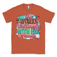 Copper she works willingly with her hands Classic Tee - NancyCooperArtShop