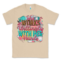 Mushroom she works willingly with her hands Classic Tee - NancyCooperArtShop