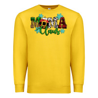 Lemon mama claus christmas Premium Sweatshirt - CowGirlArtShop